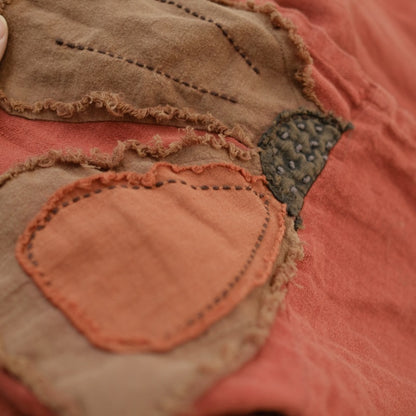 Vintage Patchwork Linen Dress