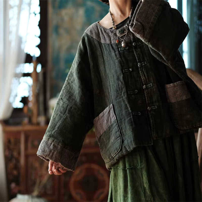 Mosswood Vintage Linen-Cotton Jacket