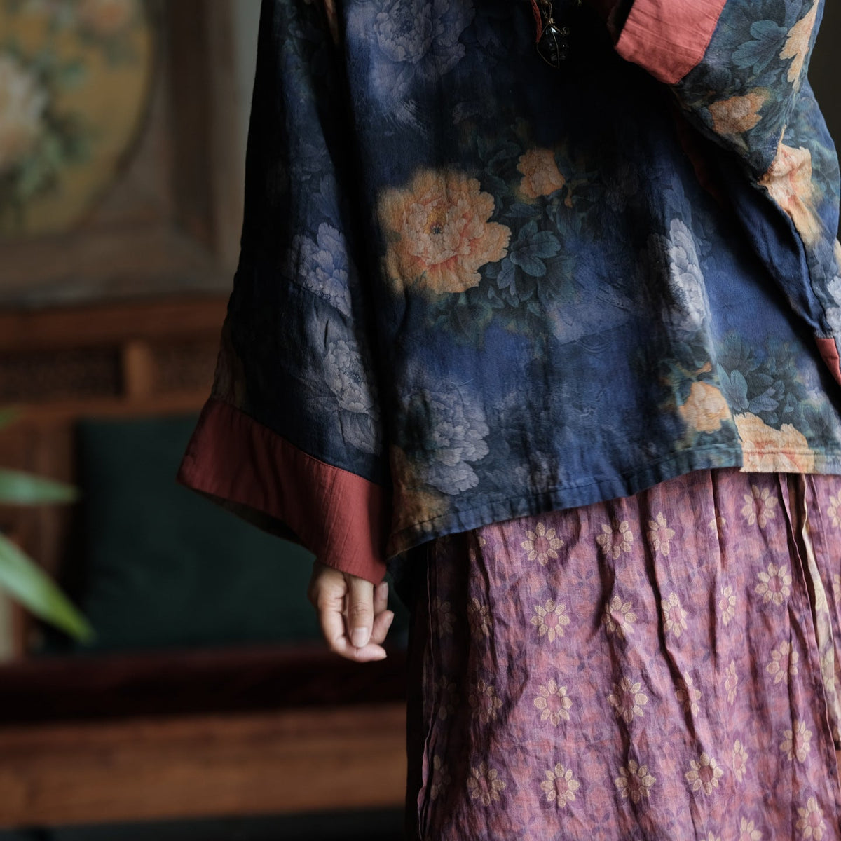 Mei Heritage Cotton Blouse 4