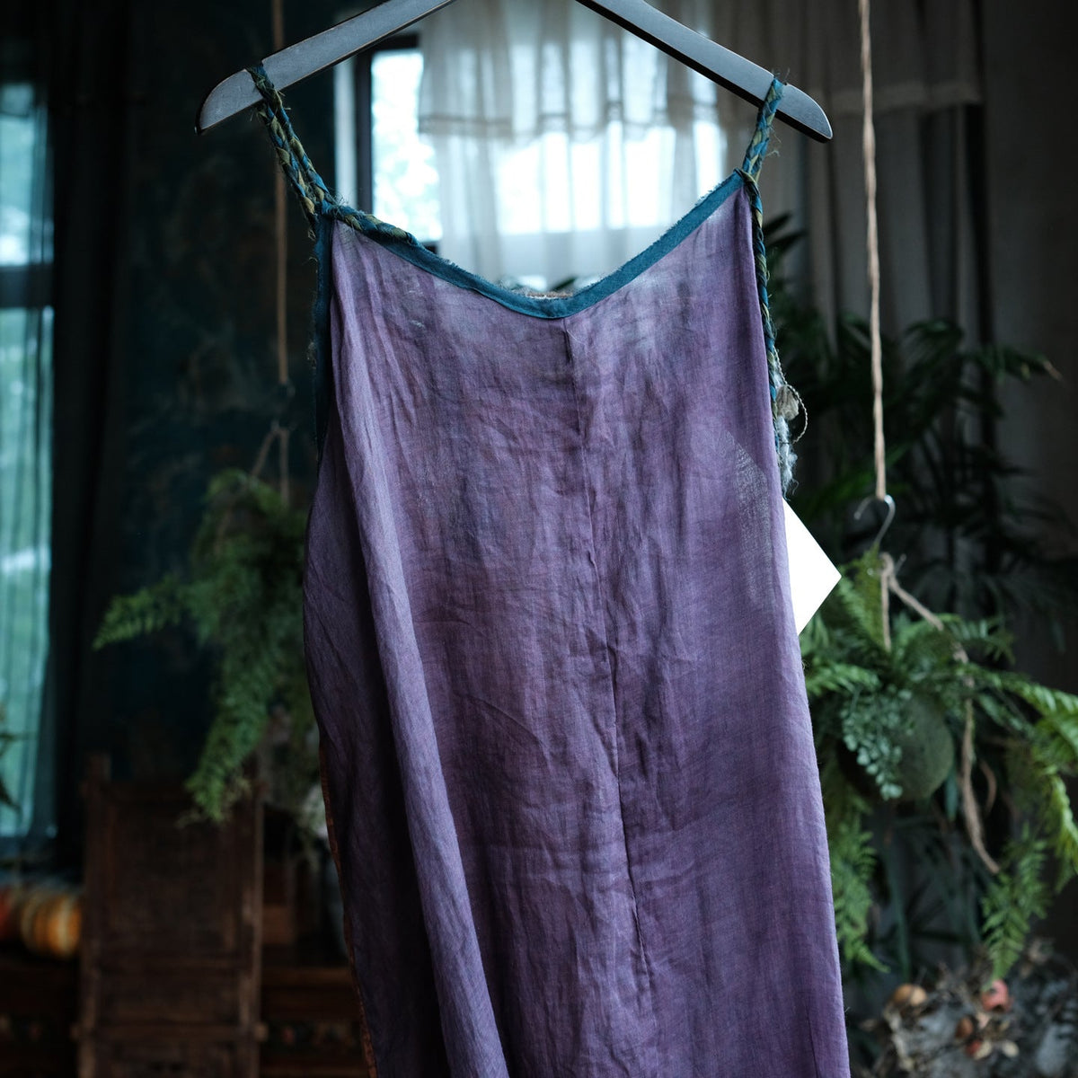 Sienna Patchwork Ramie Dress