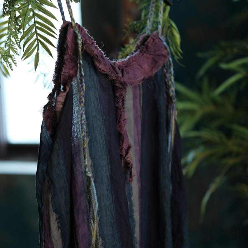 Vesper Raw-Edge Ramie Maxi Dress – view 4