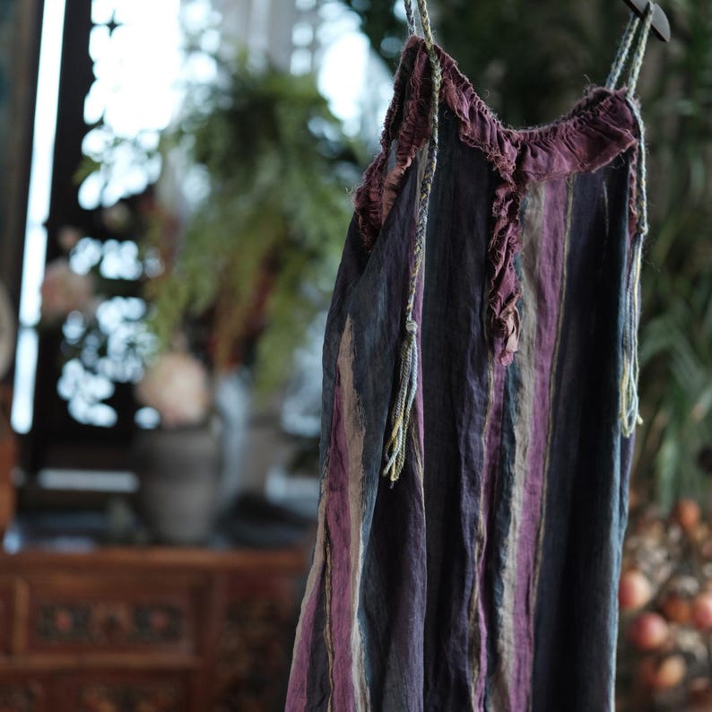 Vesper Raw-Edge Ramie Maxi Dress – view 5